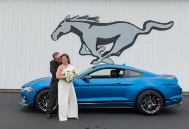 Julie Albaugh Gets Married With A Ford Mustang Themed Wedding